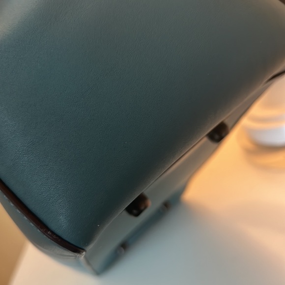 Coach Cooper Carryall Pewter/Marine New Without Tags smoke free environment - Picture 8 of 13